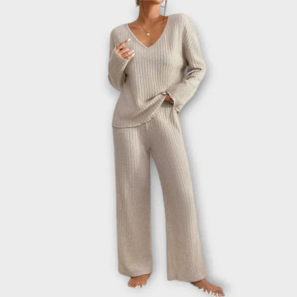 Elena™ | Gestreiftes Lounge-Set