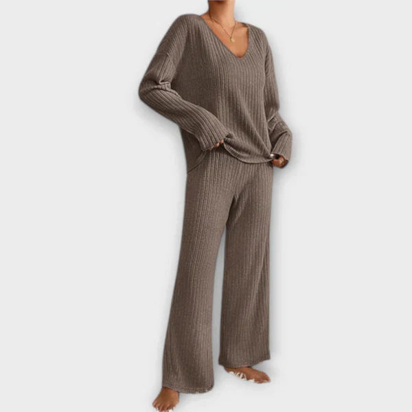 Elena™ | Gestreiftes Lounge-Set