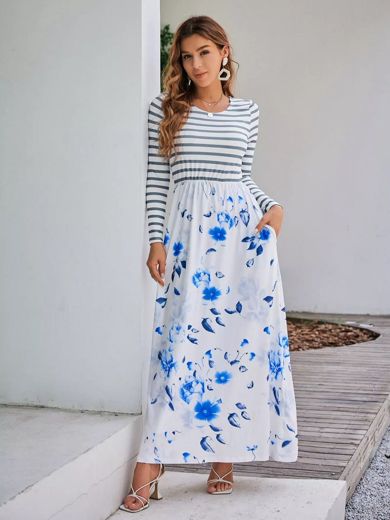 Aurélie™ | Weißes Maxikleid